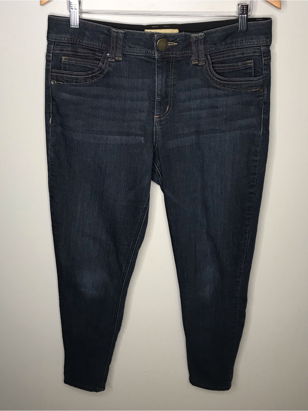 Democracy Ab Technology Women's Dark Indigo Skinny Jeans Sz 10